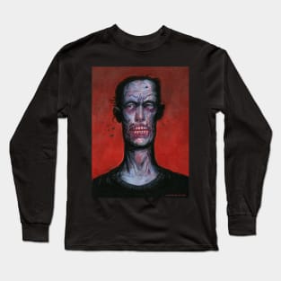 Zombie Portrait Long Sleeve T-Shirt